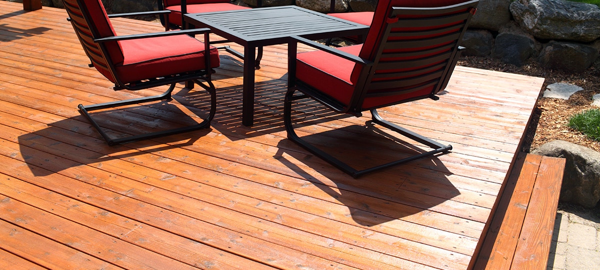 Deck power washing