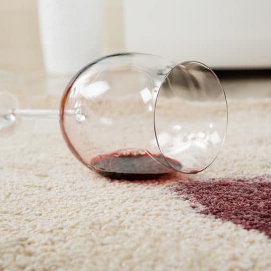 How to Clean Red Wine on Carpet