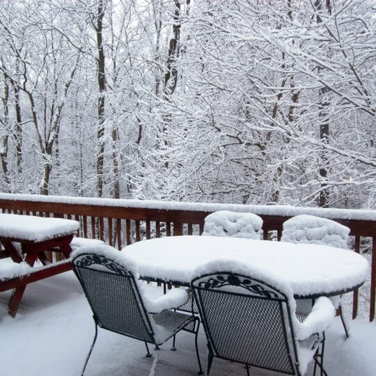 How to Store Your Patio Furniture During the Winter